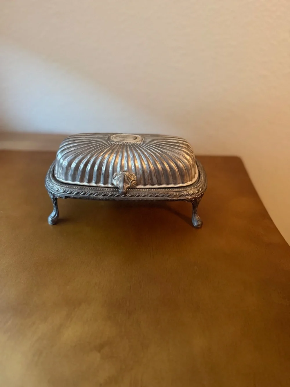 Vintage butter dish